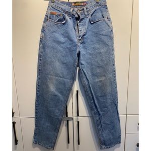 Vintage Ikeda jeans. Unisex, mens 31 waist. Mint condition. $30 obo